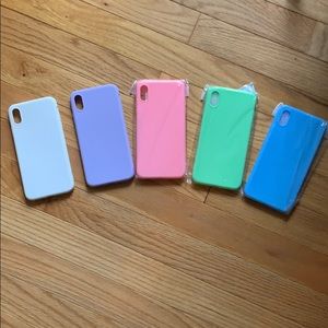 iPhone XS Max phone silicon cases